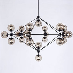 Modern Sputnik Chandelier 21 Lights Interior Lighting Fixtures - Chandeliers
