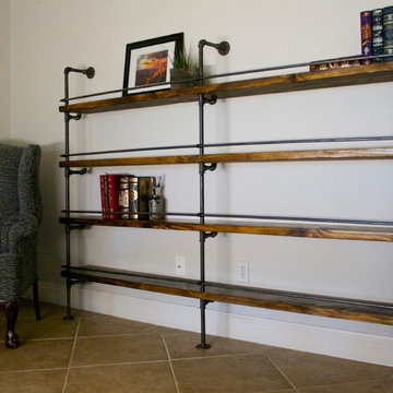 Various custom shelving completed