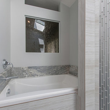 Master Bathroom Renovation Bathtub Wet Space