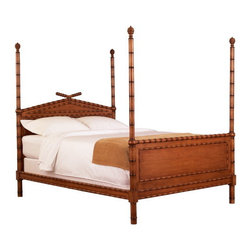Bamboo Four Poster Beds - Platform Beds