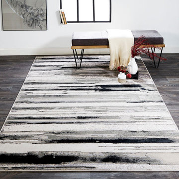 Orin Area Rug - Silver