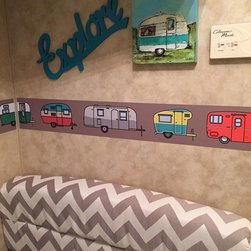 Renovated Camper Border - Wallpaper