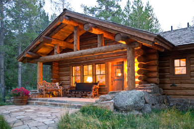 Mountain style exterior home photo in Other