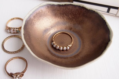 Ceramic wedding ring dishes
