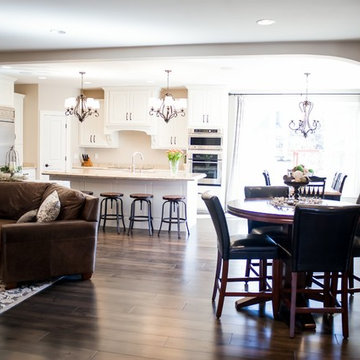 Westwynde- Transitional Kitchen with a Butler's Pantry