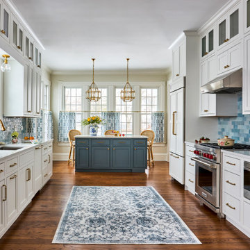 Hinsdale Traditional White Kitchen