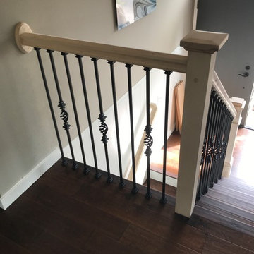 Main Floor Maple Rail Reno 09 08 18