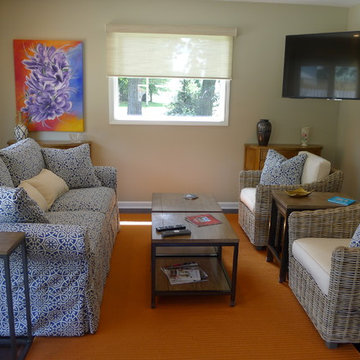 Spacious kitchen with room to entertain.
