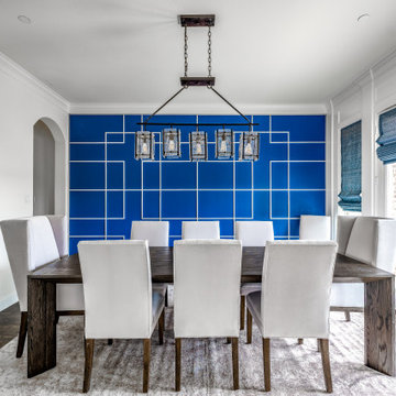 A Luxurious Transitional Dining Experience