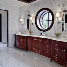marble master bath