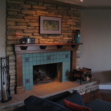 Tile Fireplaces - San Diego