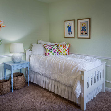 Transitional Home with Beauty and Comfort