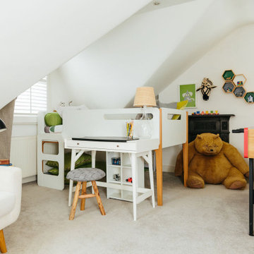 Little boys dream attic bedroom