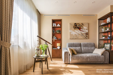 Источник вдохновения для домашнего уюта: гостиная комната в современном стиле