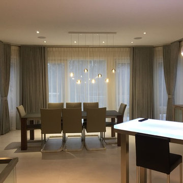 modern drapery