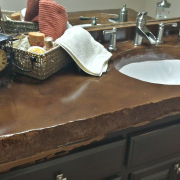 Concrete Countertop After