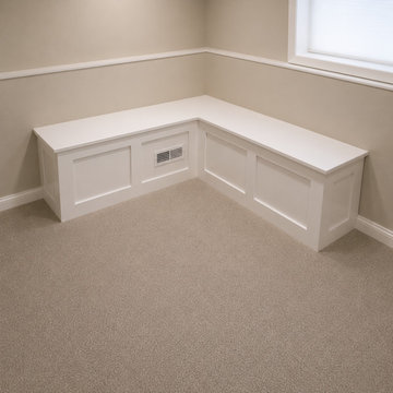 Finished Basement, Egress Window, Wet Bar, Built-In's & Bathroom