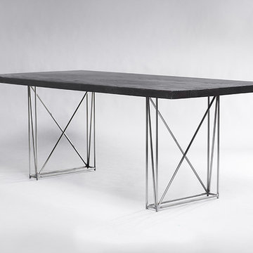 Ebonized Oak - Strong handsome tables from California
