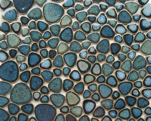 Glazed Porcelain Tiles Pebble Mosaic Flooring Glazed Porcelain Tiles Pebble Mosaic Kitchen Backsplash Ppmt004 Tile