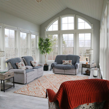 Eastern White Pine Craftsman Interior