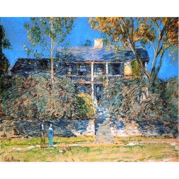 Frederick Childe Hassam The Holly Farm, 20"x25" Wall Decal