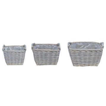 Willow Basket, Set of 3