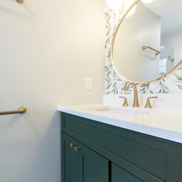 Green Bathroom Remodel in Alexandria, VA