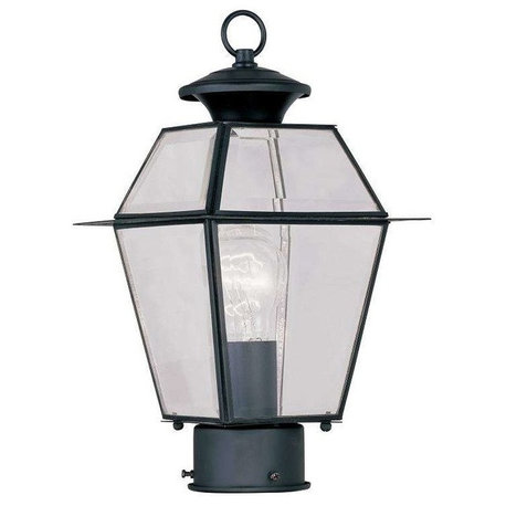 Westover Outdoor Post Head, Black
