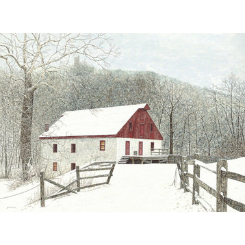 "Grist Mill" Canvas Art, 36"x24"