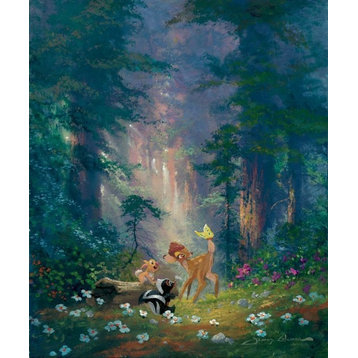 Disney Fine Art A New Discovery by James Coleman, Gallery Wrapped Giclee