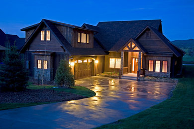 Mountain style exterior home photo in Denver