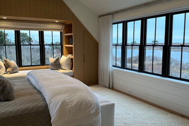 Example of a bedroom design in Boston