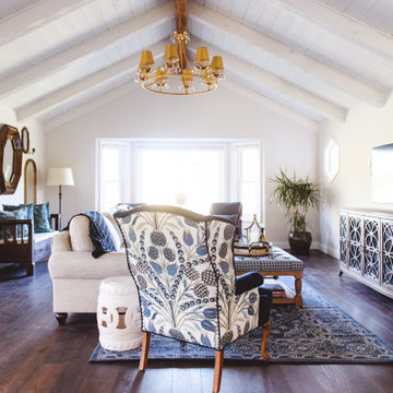 Eclectic Transitional Family Room