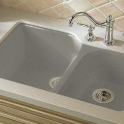 Kohler Double Bowl Undercounter Kitchen Sink - Kitchen Sinks
