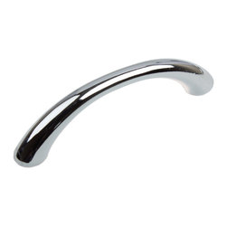 GlideRite Hardware - 2.75" CC Cabinet Hardware Loop Pull, Polished Chrome - Cabinet And Drawer Handle Pulls