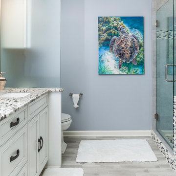 Coastal Inspired Master Bathroom