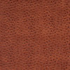 Burnt Red Emu Ostrich Textured Faux Leather Vinyl By The Yard
