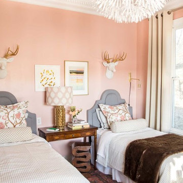 Pink Twin Bedroom