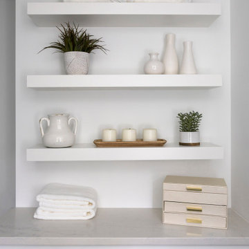Acacia Bathroom Shelves