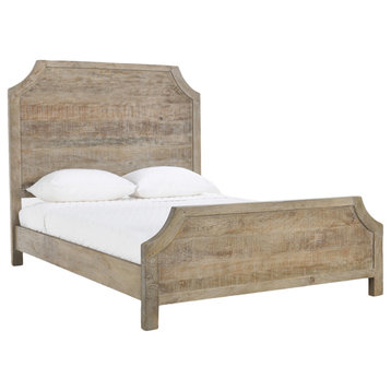 Dallas Salvaged Wood King Bed