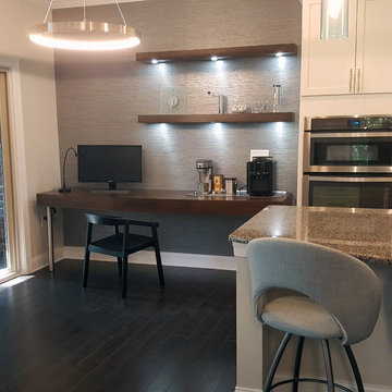 Coffee Nook with Computer Station