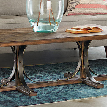 Magnolia Home - Iron Trestle Coffee Table