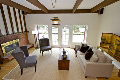 Elegant living room photo in San Francisco