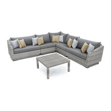 Outdoor furniture.  For upper deck