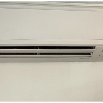 Wired mini split ductless air systems with disconnect