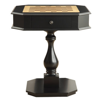 Bishop Game Table, Black