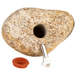 Funky Rock Designs - Real Rock Key Hiding Stone - Our set of Granite Salt & Pepper Shakers are an attractive accent to all dining tables, breakfast bars, and kitchen counters. The sleek design makes them a beautiful yet functional statement piece sure to elevate your dining experience.