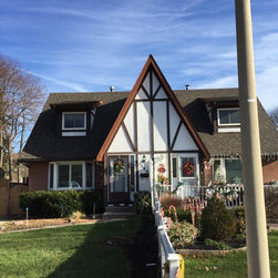 Vinyl Siding Tudor Home - Before - Products