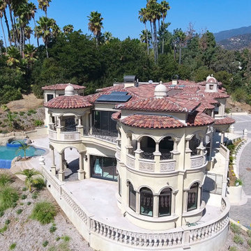 Custom Residence Dome Awnings - Bradbury, CA