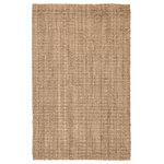 Jaipur Living - Jaipur Living Achelle Natural Solid Taupe Area Rug, 9'x12' - This hand-spun jute area rug offers a neutral foundation to transitional homes. Perfect for textile layering and coastal appeal, this texture-rich natural layer lends an eco-friendly accent in a warm-toned taupe hue.